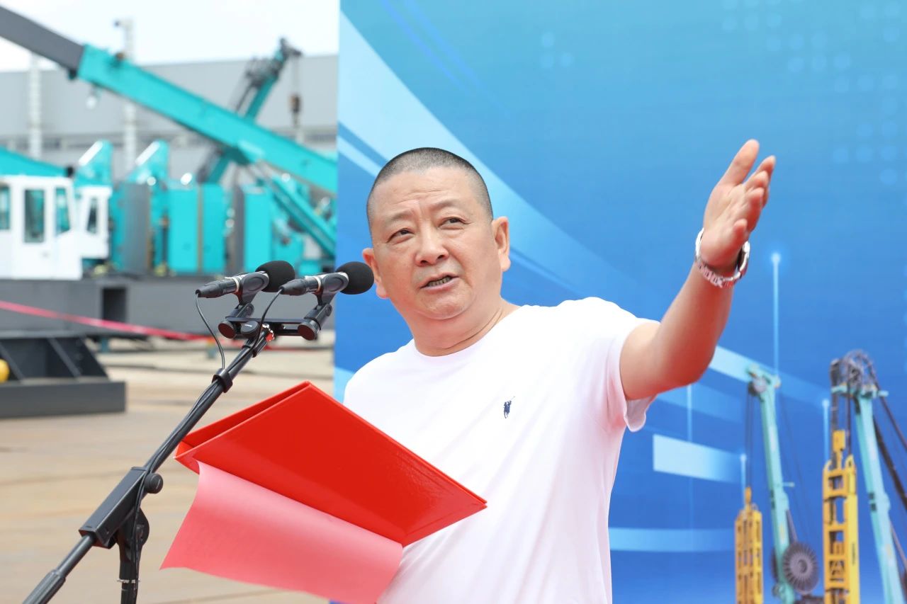“破紀錄王者”再出征！山河智能SWDM800旋挖鉆機成功交機